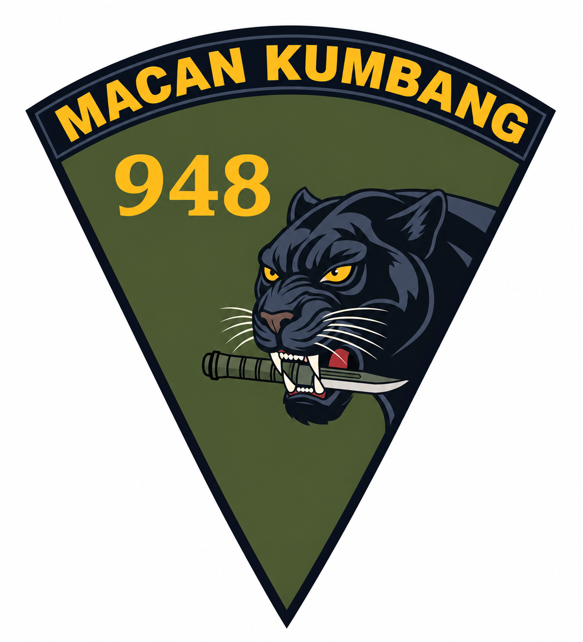 Logo Resimen Mahasiswa Satuan 948 Macan Kumbang